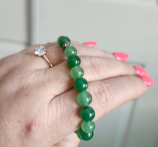 Green Aventurine Jade Bracelet