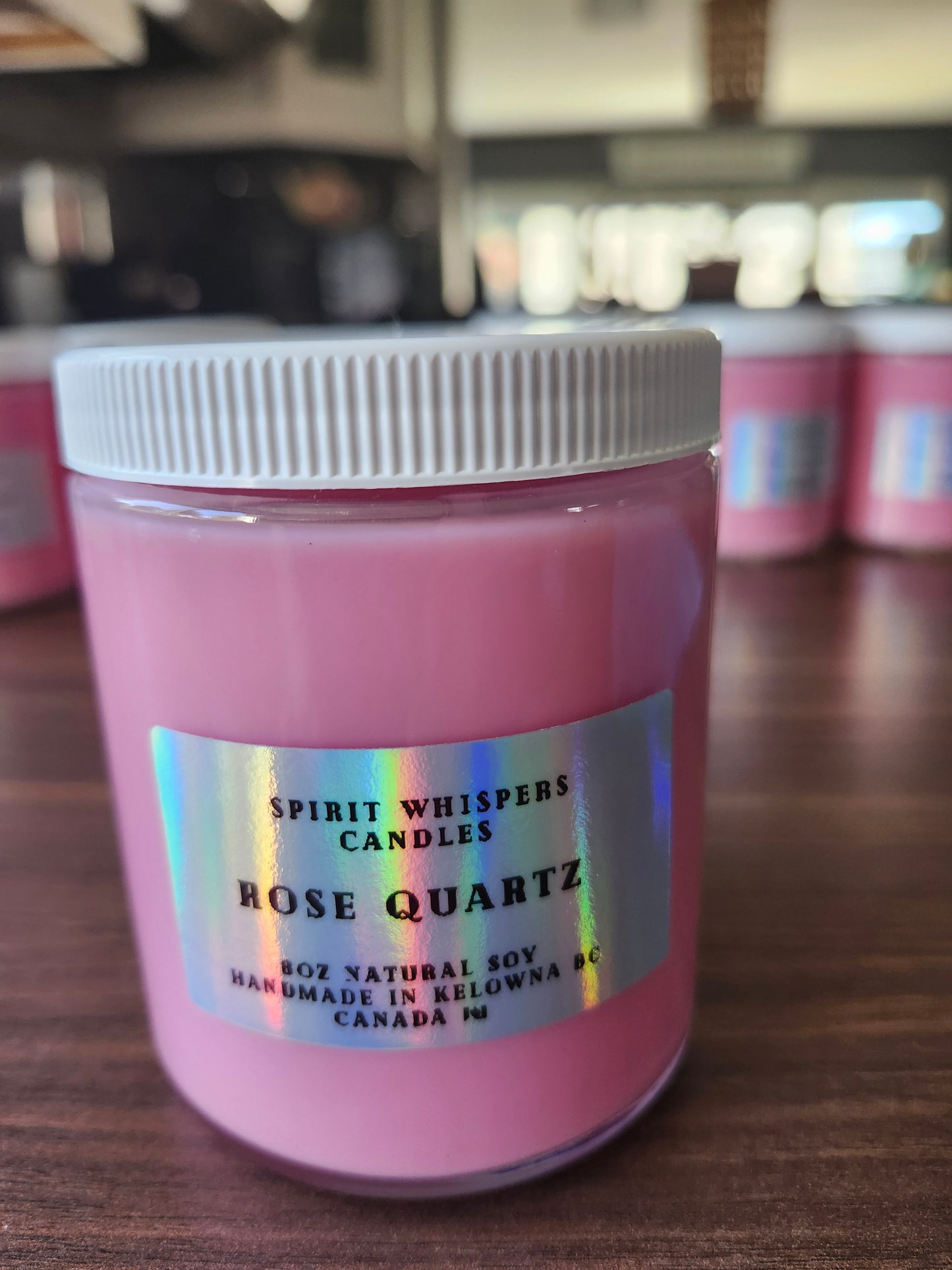 Fall Candle - Rose Quartz 8oz