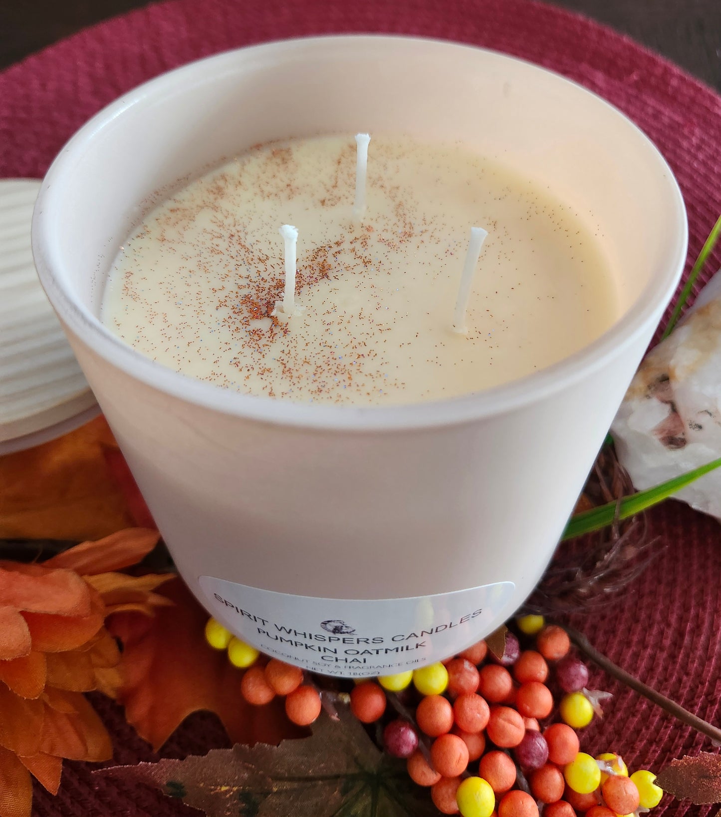 Fall Candle - Pumpkin Oat milk Chai 18oz