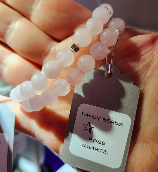 Matte Rose Quartz Bracelet