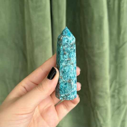 Blue Apatite Tower