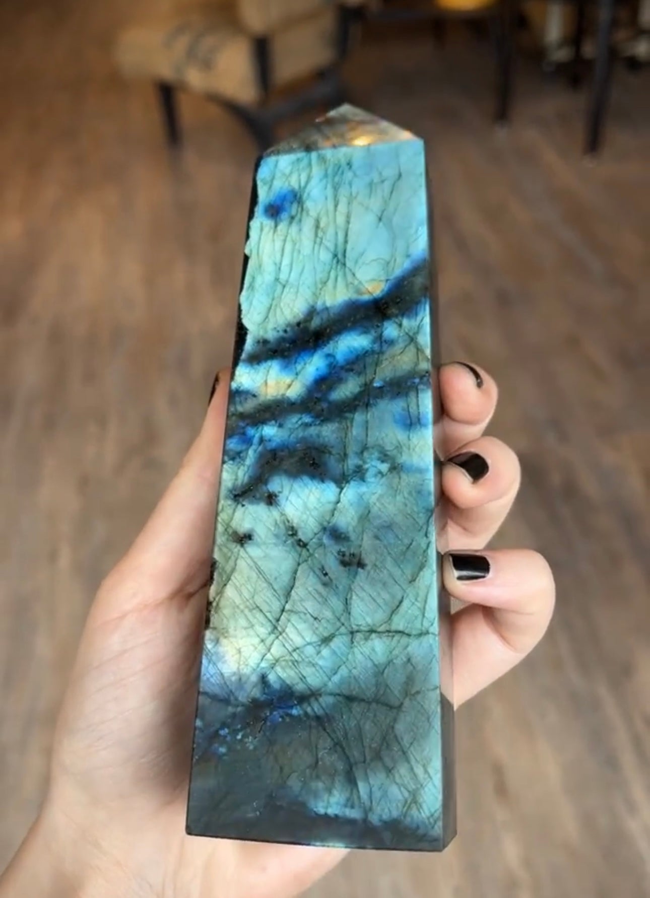 Large Labradorite Tower