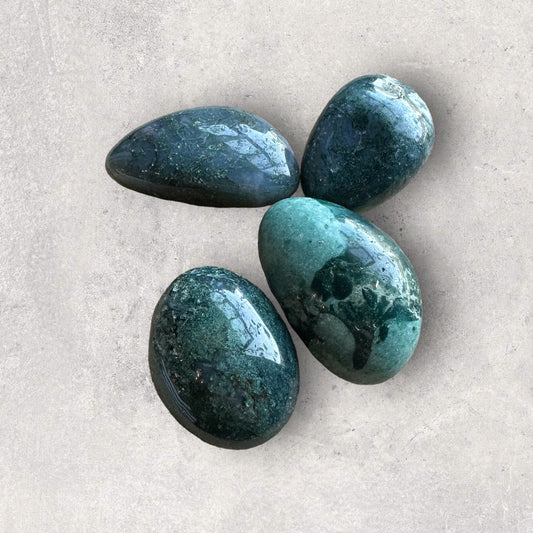 Moss Agate Tumbles