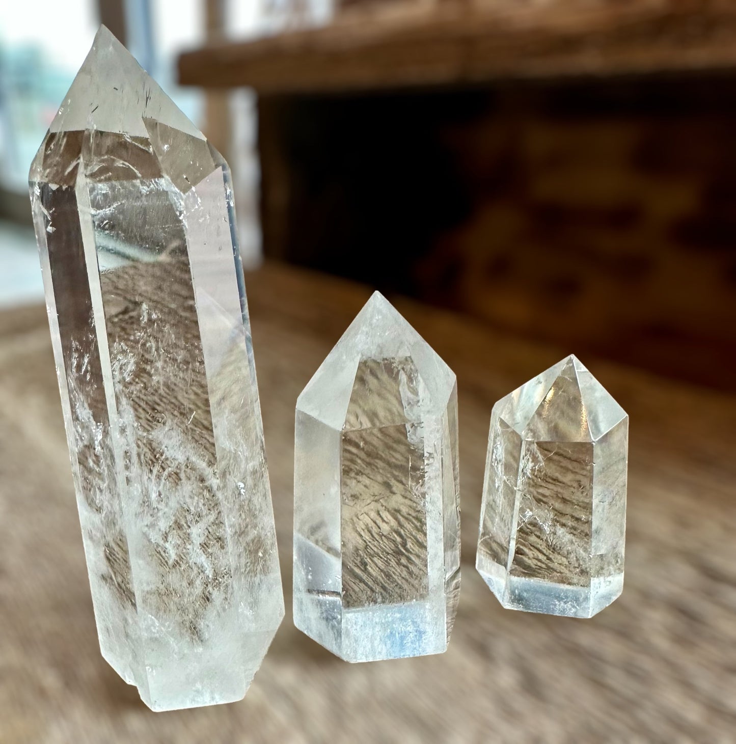 Clear Quartz Tower