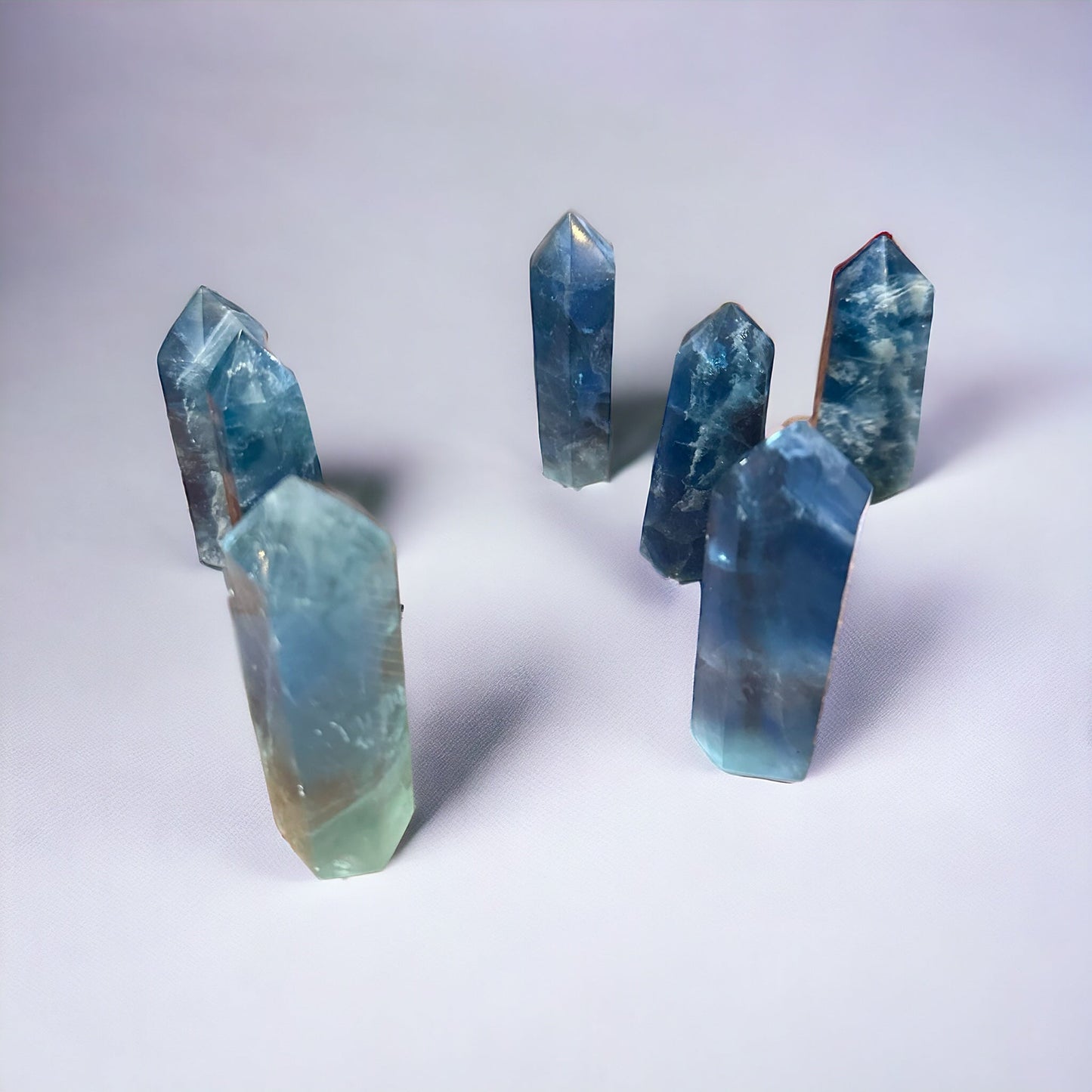 Blue Fluorite Tower