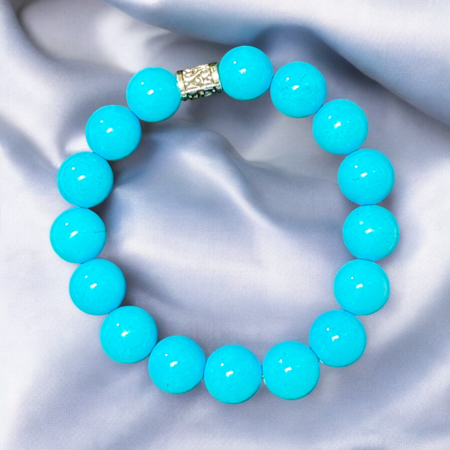 Blue Howlite Bracelet