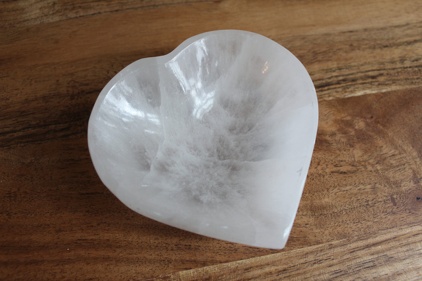 Selenite Heart Bowl