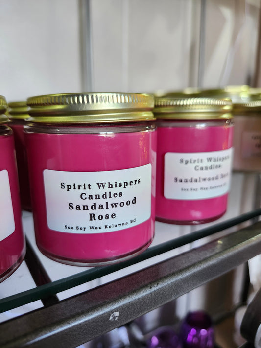 3oz Sandalwood Rose Candle