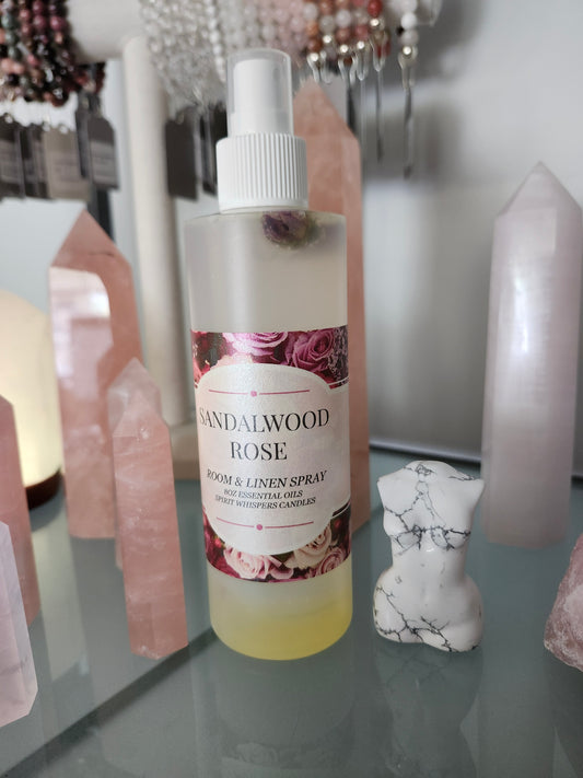 Sandalwood Rose Room Spray 8oz Large