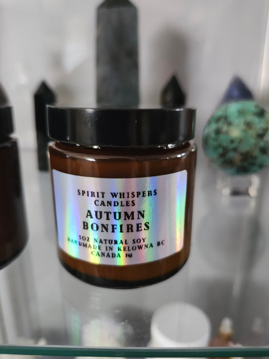 Fall Candle - Autumn Bonfire 3oz Mini